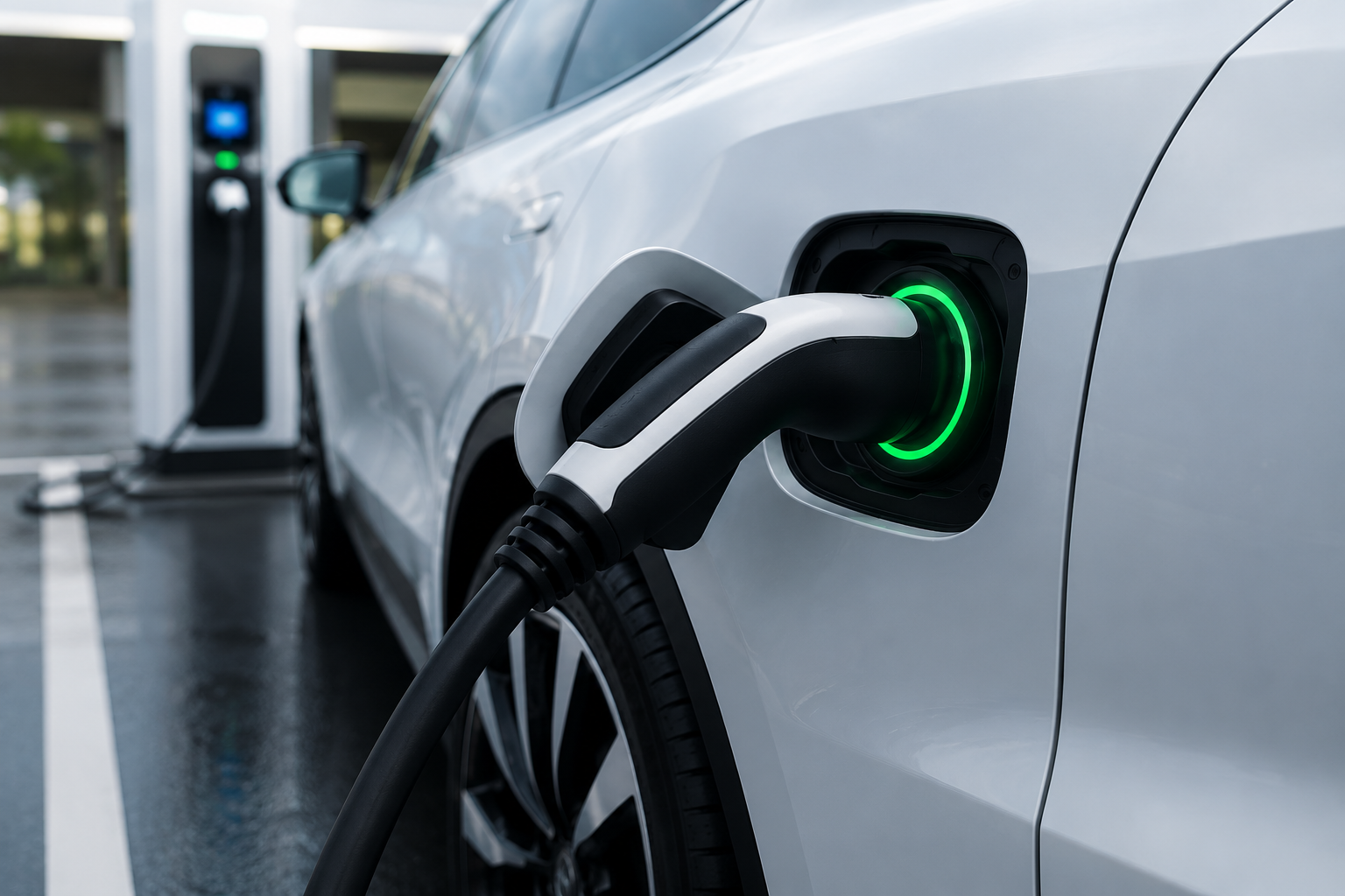 Recharge d’une voiture électrique : AC, DC, courbe de charge