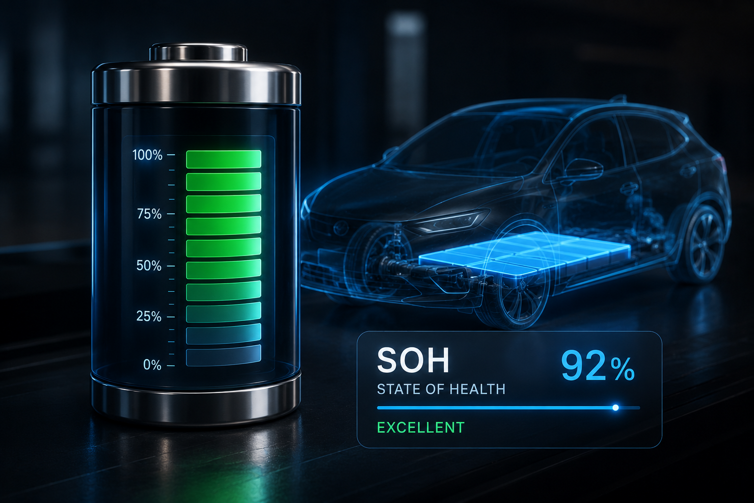 SOH batterie voiture électrique, état de santé